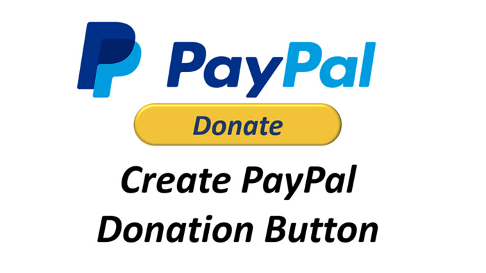 How To Create Paypal Donate Button?